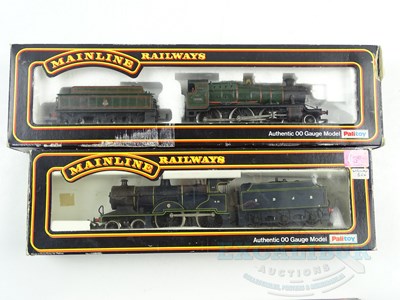 Lot 338 - A group of MAINLINE OO gauge steam locomotives...