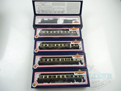 Lot 340 - A group of BACHMANN OO gauge GWR rolling stock...