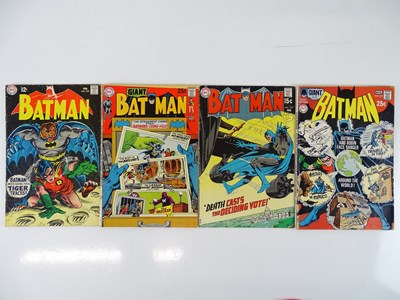 Lot 52 - BATMAN #209, 218, 219, 223 - (4 in Lot) -...
