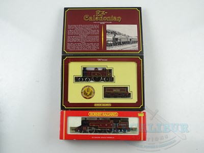 Lot 343 - A pair of HORNBY OO gauge LMS steam...