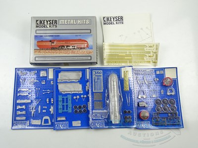 Lot 349 - A KEYSER OO gauge whitemetal streamlined...