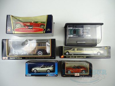 Lot 35 - A group of 1:18 / 1:20 / 1:24 scale cars by...