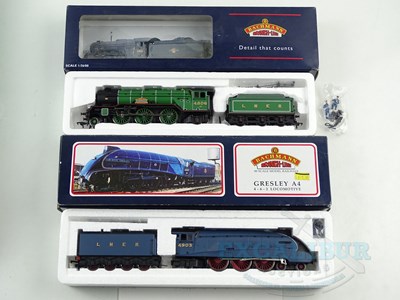 Lot 361 - A pair of BACHMANN OO gauge LNER steam...