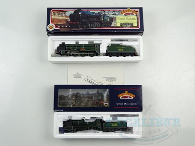 Lot 362 - A pair of BACHMANN OO gauge SR steam...