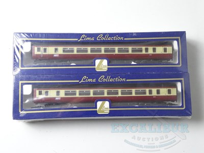 Lot 375 - A LIMA OO gauge class 156 two car DMU in...