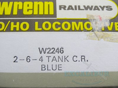 Lot 380 - A WRENN W2246 OO gauge Class 4MT steam tank...