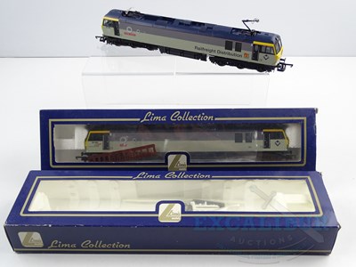 Lot 384 - A pair of LIMA OO gauge class 92 electric...