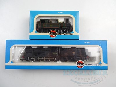 Lot 385 - A pair of AIRFIX OO gauge steam locomotives...