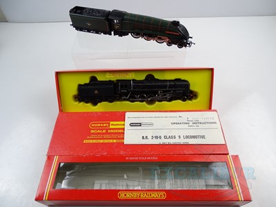 Lot 387 - A pair of HORNBY OO gauge steam locomotives...