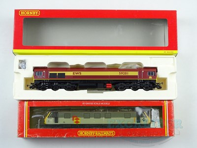 Lot 397 - A pair of HORNBY OO gauge locomotives...