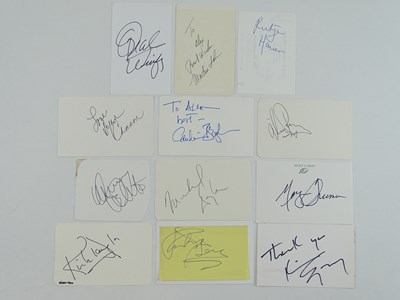 Lot 258 - STARS OF THE SCREEN: A mixed group of signed...