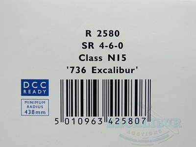 Lot 399 - A HORNBY OO gauge R2580 class N15 steam...