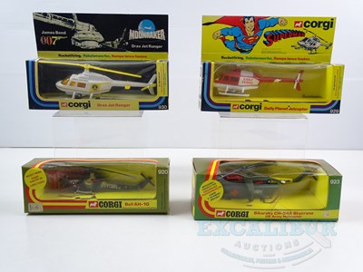 Lot 4 - A mixed group of CORGI diecast helicopters...