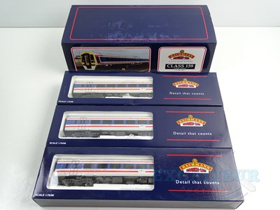 Lot 406 - A BACHMANN OO gauge 31-512 class 159 three car...