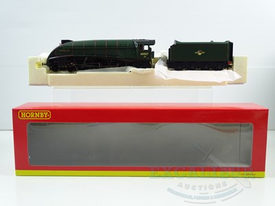 Lot 408 - A HORNBY OO gauge R3012 class A4 steam...