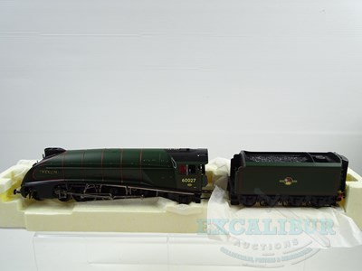 Lot 408 - A HORNBY OO gauge R3012 class A4 steam...