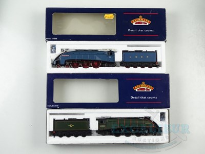 Lot 410 - A pair of BACHMANN OO gauge class A4 steam...