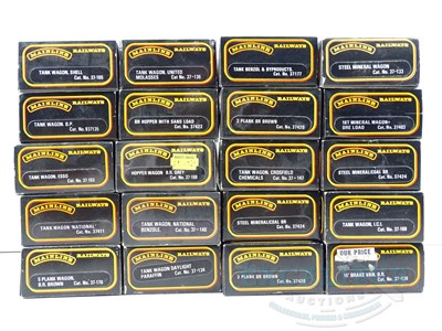 Lot 423 - A group of MAINLINE OO gauge wagons of various...