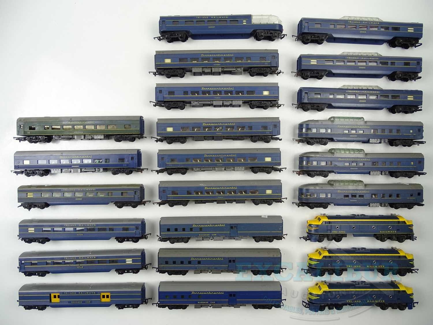 Lot 440 - A large quantity of Trig-ANG OO gauge...