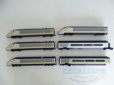 Lot 460 - A HORNBY OO gauge group of Eurostar power cars...