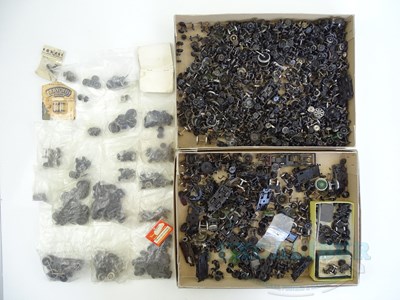 Lot 467 - A large quantity of OO gauge spare wheels,...