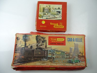 Lot 472 - A pair of TRI-ANG OO gauge train sets...