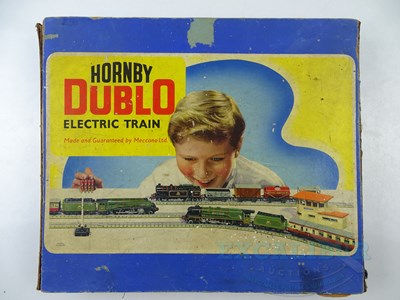 Lot 475 - A HORNBY DUBLO OO gauge 3-rail goods train set...