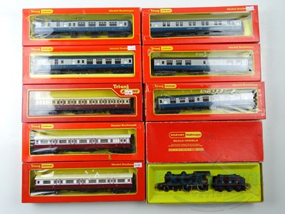 Lot 477 - A group of TRI-ANG/HORNBY OO gauge locomotive...