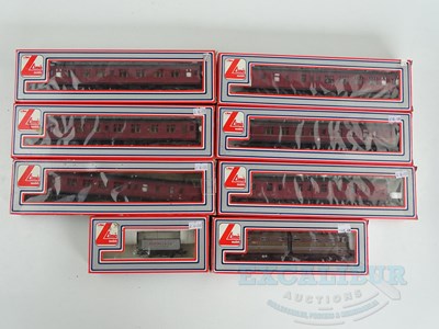 Lot 481 - A group of LIMA OO gauge coaches and wagon...