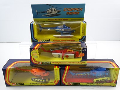 Lot 5 - A group of CORGI diecast Rescue themed...