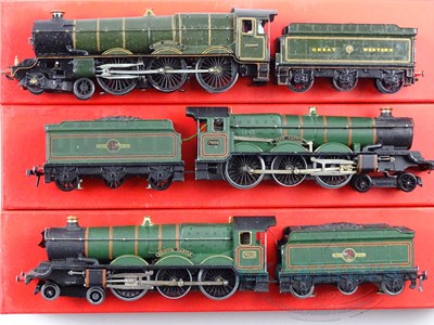 Lot 501 - A pair of HORNBY DUBLO OO gauge 3-rail Castle...