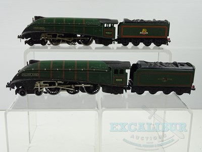 Lot 502 - A pair of HORNBY DUBLO OO gauge 3-rail class...