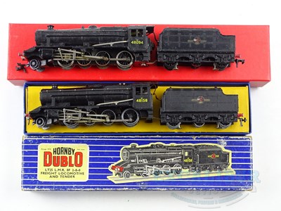 Lot 503 - A pair of HORNBY DUBLO OO gauge 3-rail class...