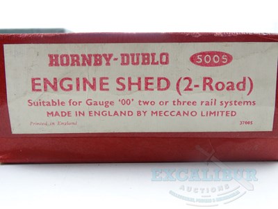 Lot 512 - A HORNBY DUBLO OO gauge Engine Shed kit...