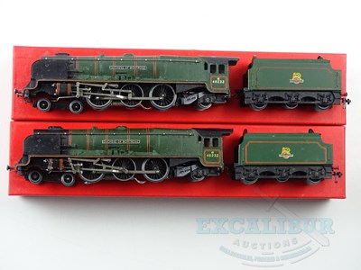 Lot 519 - A pair of HORNBY DUBLO OO gauge 3-rail Duchess...