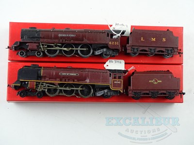 Lot 520 - A pair of HORNBY DUBLO OO gauge 3-rail Duchess...