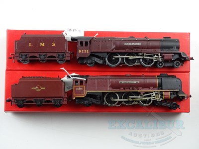 Lot 520 - A pair of HORNBY DUBLO OO gauge 3-rail Duchess...