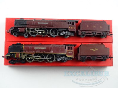 Lot 524 - A pair of HORNBY DUBLO OO gauge 3-rail Duchess...