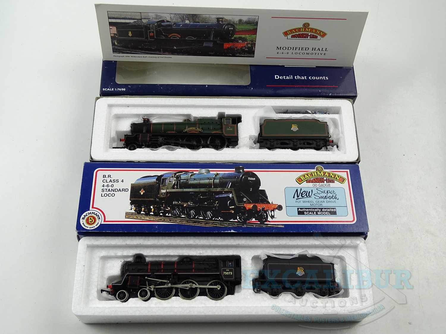 Lot 541 - A pair of BACHMANN OO gauge steam locomotives...