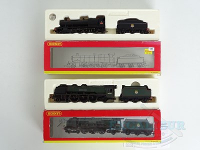 Lot 557 - A pair of HORNBY OO gauge steam locomotives...