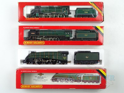 Lot 561 - A group of HORNBY OO gauge steam locomotives...