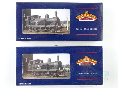 Lot 571 - A pair of BACHMANN OO gauge class J72 steam...