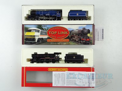 Lot 573 - A pair of HORNBY OO gauge steam locomotives...