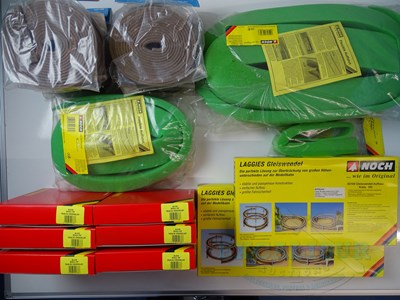 Lot 592 - A large quantity of ex-shop stock OO gauge...