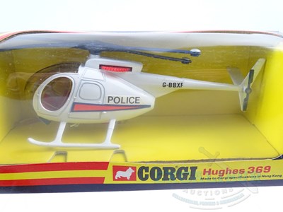 Lot 6 - A group of CORGI diecast Hughes 369 Police...