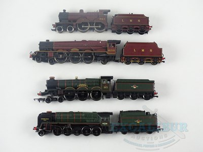 Lot 614 - A group of OO gauge steam locomotives by...