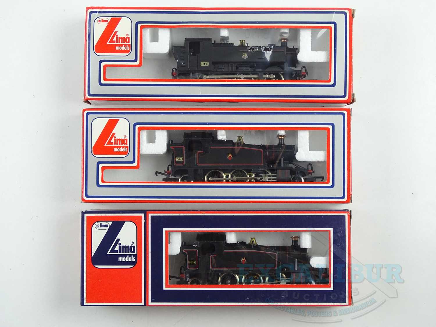 Lot 629 - A group of LIMA OO gauge ex-GWR steam tank...