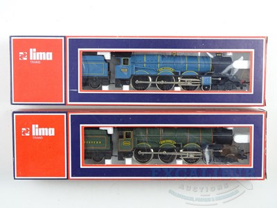 Lot 631 - A pair of LIMA OO gauge King class steam...