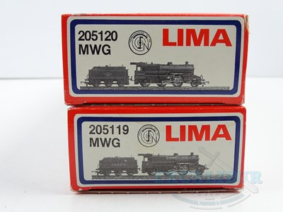 Lot 633 - A pair of LIMA OO gauge Crab steam locomotives...