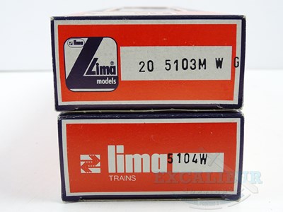 Lot 634 - A pair of LIMA OO gauge King class steam...